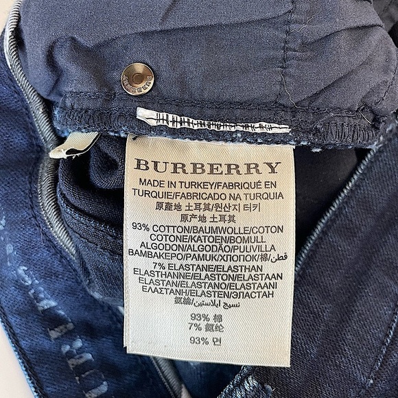 Burberry Denim Jean, Blue, Size Women 25, Excellent Condition - Picture 9 of 11